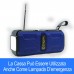 Cassa Speaker Bluetooth Kms-132 Ricarica Con Energia Solare O Usb 