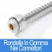 Flessibile Doccia in Acciaio Inox 2m  Anti-torsione Modello Universale