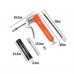 ingrassatore manuale siringa grasso pistola grasso con 4 accessori 