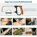 Kit 7 Pz Sega Con Lame Multifunzionali Taglio Manuale Metallo Legno Vetro 1426