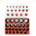 Kit 666 Pezzi Guarnizioni 42 Misure Diverse Anelli Gommini In Nitrile 02077 Kit 666 Pezzi Guarnizioni 42 Misure Diverse Anelli Gommini In Nitrile 02077