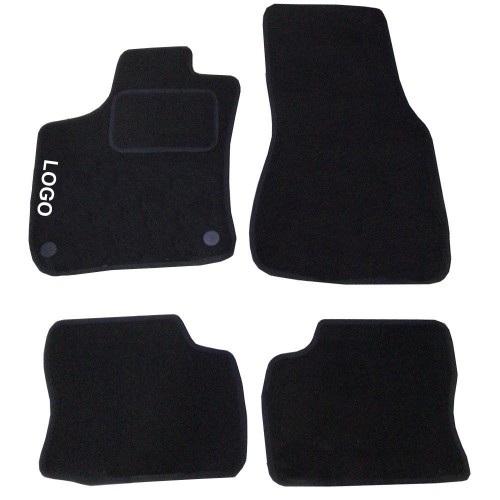 Tappetini Auto In Moquette Del 2015 Con 2 Clip Di Fissaggio