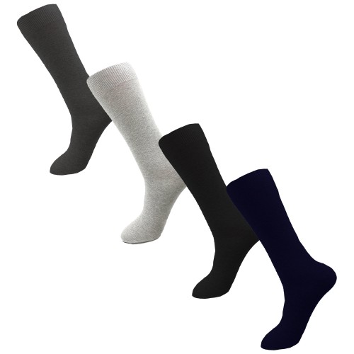 PACK CALZETTONI UOMO LUNGHEZZA MEDIA TAGLIA 40/46 TINTA UNITA IN COTONE MOD: CMHD22320B