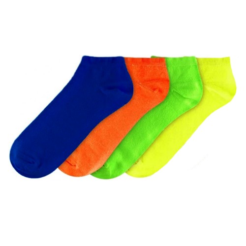 Set Da 12 Paia Di Calzini In Cotone Fluo Uomo Tg: 40-46 Modello: HM-2103