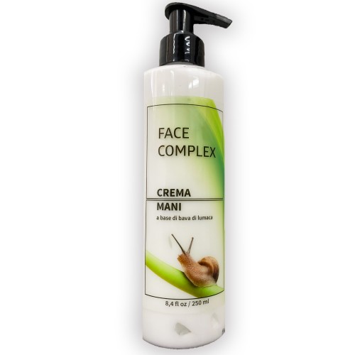 Face Complex Crema Mani A Base Di Bava Di Lumaca - 250ml Face Complex Crema Mani A Base Di Bava Di Lumaca - 250ml