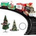Trenino Natalizio Elettrico Con Supporto Per Centro Albero Di Natale Diametro Binari 89 Cm 