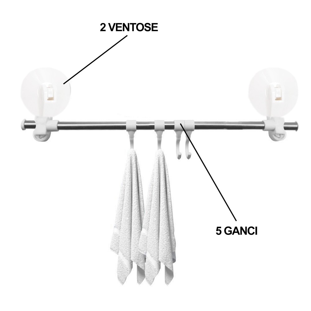 Orologio Da Bagno Con Ventose - Impermeabile, Quarzo, Bianco, Per Doccia, Cucina E Specchio - Foto 10