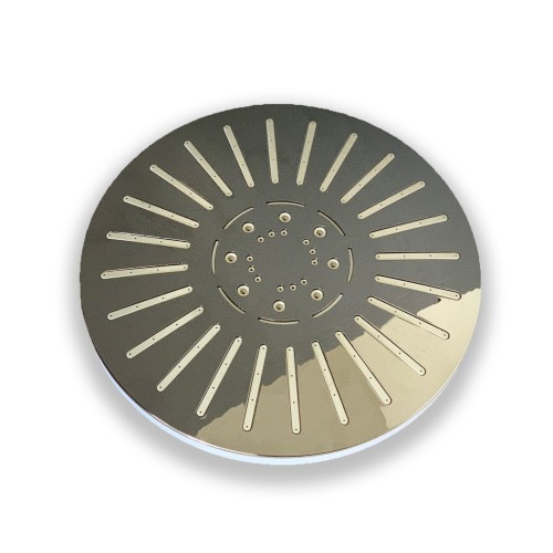 Soffione Doccia Tondo In Acciaio Stile Moderno Dimensioni 23 Cm Soffione Doccia Tondo In Acciaio Stile Moderno Dimensioni 23 Cm