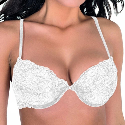 Reggiseno Aris Wonderful Sara Extra Push-up Elegante In Morbido Pizzo Coppa B