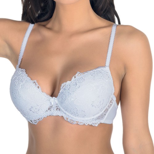 Reggiseno Aris Chiara In Pizzo Imbottito Preformato Con Ferretto Coppa C Reggiseno Aris Chiara In Pizzo Imbottito Preformato Con Ferretto Coppa C