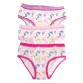 Pack 6 Slip Bimba Stampa Unicorni Intimy Girl In Cotone Colori Assortiti B407