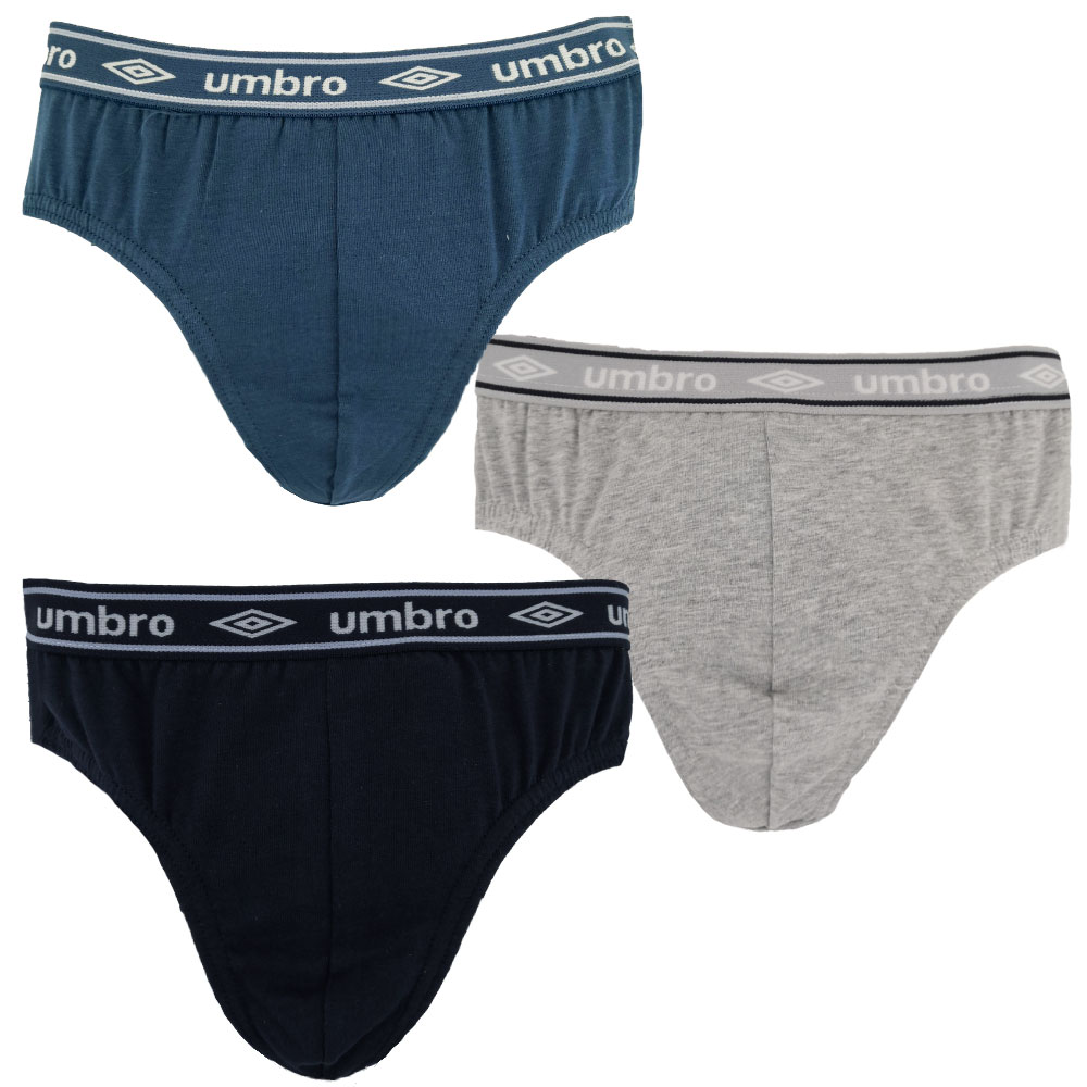Mutande Uomo In Cotone Elasticizzato – 3 Slip Con Elastico A Vista E Scritta – Colori: Bianco, Nero, Grigio, Blu