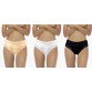 Pack 6 Slip Donna Brasiliana Con Pizzo Frames Intimo Basic Cotone Elastico S452