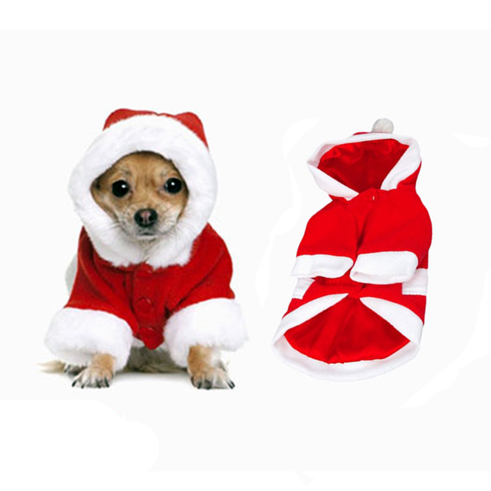 Foto Cani Di Natale.Giacca Di Natale Calda Con Cappuccio Per Cani Di Varie Misure