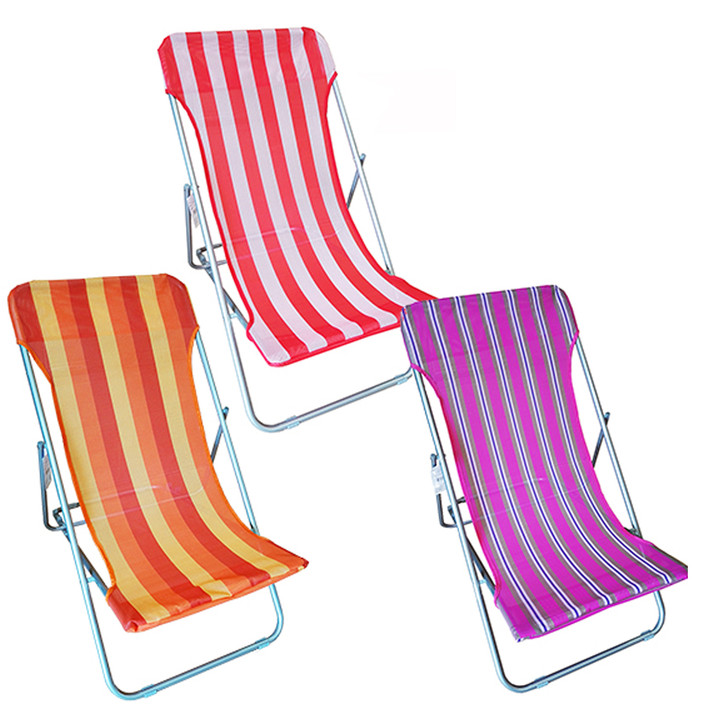 Sedia Sdraio Mare Spiaggina Pratiko 3 Posizioni