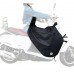 Telo Coprigambe Felpato Universale per Scooter e Moto Regolabile Impermeabile e Antivento (Modello A)