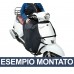 Telo Coprigambe Felpato Universale per Scooter e Moto Regolabile Impermeabile e Antivento (Modello A)