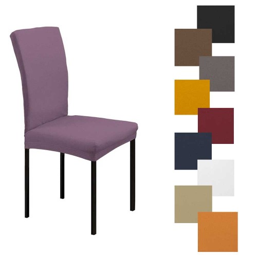 6 COPRI SEDIA ANTIMACCHIA MODELLO MARTINISSIMA VARI COLORI DISPONIBILI