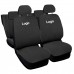 Coprisedili Auto - Grigio Scuro Coprisedili Auto - Grigio Scuro