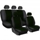 Coprisedili Universali In Ecopelle Verde Foresta - Nero