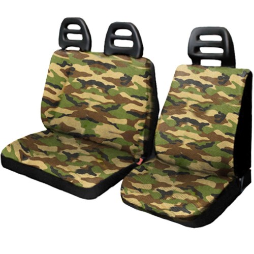 Coprisedili Per Furgone 3 Posti Cotone Mimetico Classico - Cintura Bassa Coprisedili Per Furgone 3 Posti Cotone Mimetico Classico - Cintura Bassa