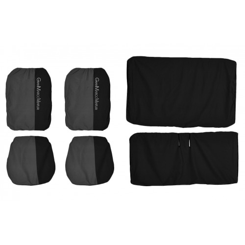 Coprisedili Gianmarco Venturi Compatibili Con 500 - Grigio Scuro