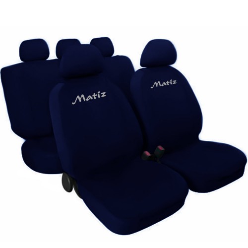 Coprisedili Chevrolet Matiz 5 Porte - Blu Coprisedili Chevrolet Matiz 5 Porte - Blu