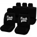 Coprisedili Universali Per Auto Con Disegno Stampato - N.10 Fuck You