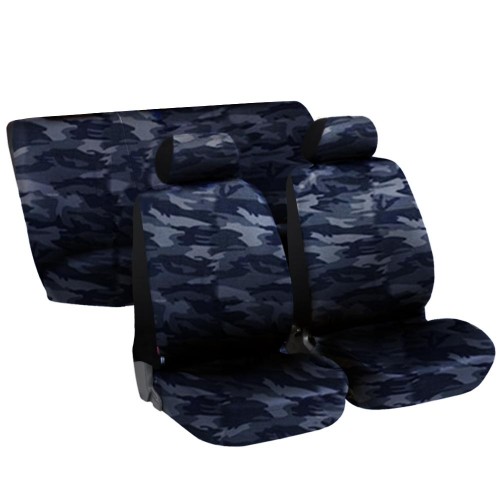 Coprisedili Per Auto Medio - Piccole Mimetico Blu Coprisedili Per Auto Medio - Piccole Mimetico Blu
