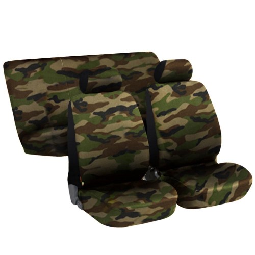 Coprisedili Per Auto Medio - Piccole Mimetico Classico Coprisedili Per Auto Medio - Piccole Mimetico Classico