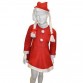 Costume Babbo Natale Bimba 9-11anni