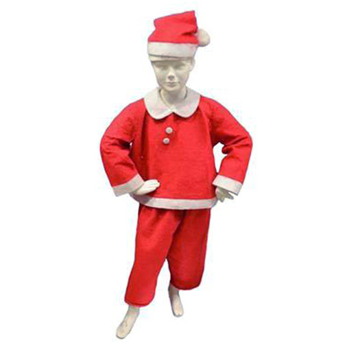 Costume Babbo Natale Bimbo 9-11anni