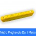 Doppio Metro Da Carpentiere Pieghevole Da 1 Metro In Plastica Di Alta Qualità.