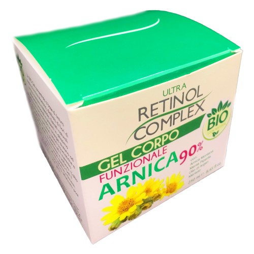 GEL CORPO ALL'ARNICA IN COMBINAZIONE CON LA MENTA CHE DONA TANTA FRESCHEZZA RETINOL COMPLEX 73306