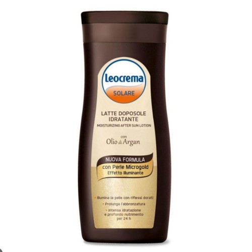 Leocrema solare latte doposole idratante moisturizing after sun lotion olio di argan Leocrema solare latte doposole idratante moisturizing after sun lotion olio di argan