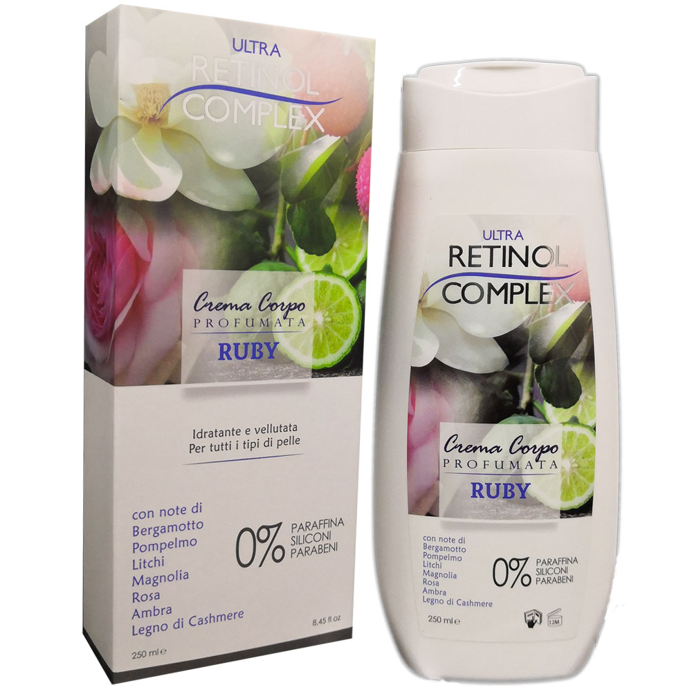 Retinol Complex Ultra Crema Corpo Profumata Rubino 250ml