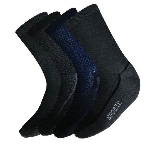 Set Di Calzini Da Uomo 80% Cotone Fantasie Assortite_0354 