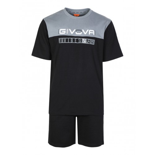 Givova Completo corto da uomo iin cotone  con due variazioni di colore  taglie  da m a xxl