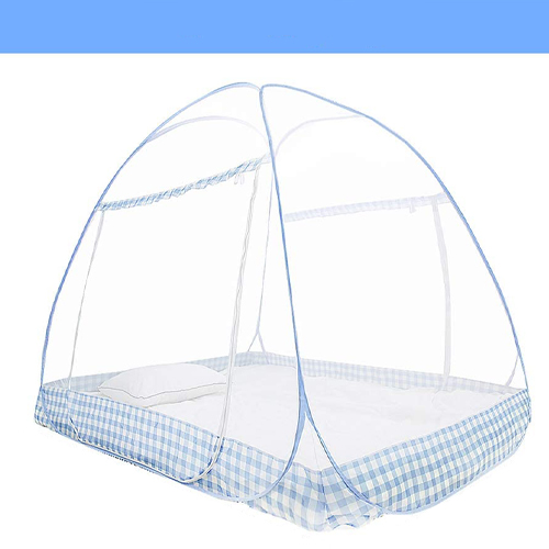 zanzariere per letto pieghevole, doppia porta in poliestere misto, facile da Installare, leggero e traspirante zanzariere per letto pieghevole, doppia porta in poliestere misto, facile da Installare, leggero e traspirante